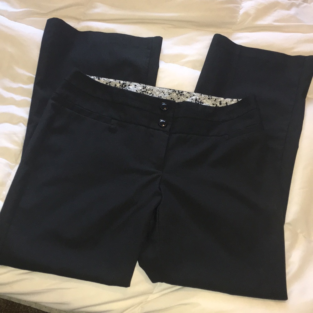 Black slacks